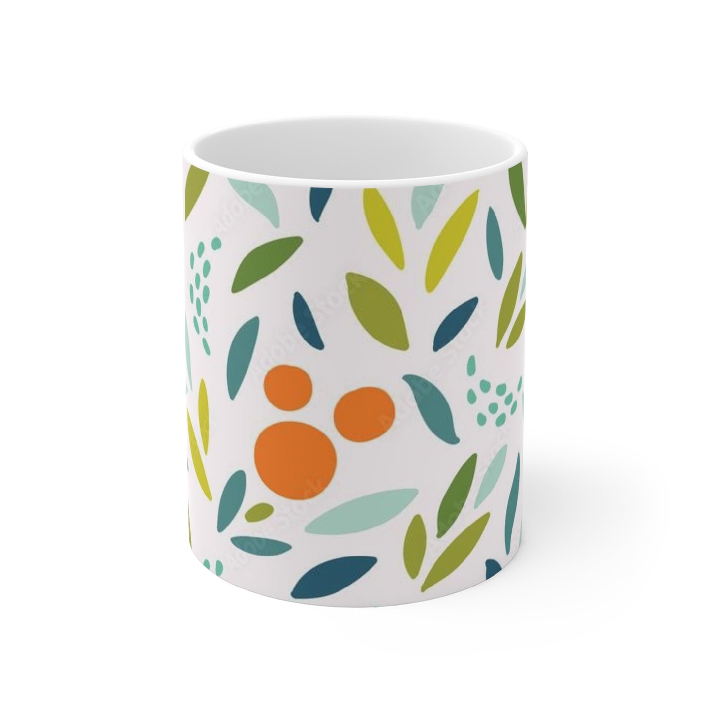 Floral Coffe Mug 11oz