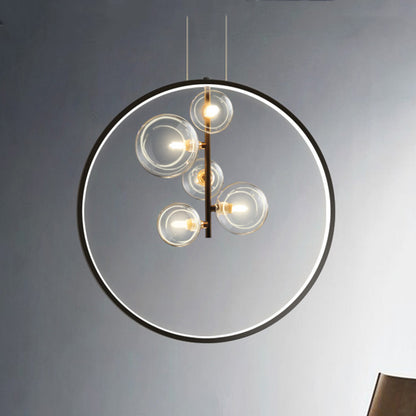 Modern Nordic Bubble Chandelier | LED Lighting | Minimalist Design | Home Decor | Living Room | Dining Room