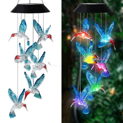 Solar Hummingbird Garden Lights- Add a Touch of Nature