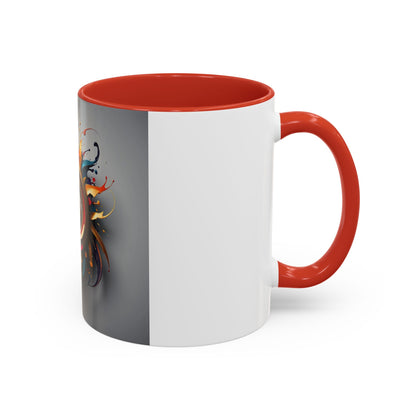 mug with cosmic eye logo