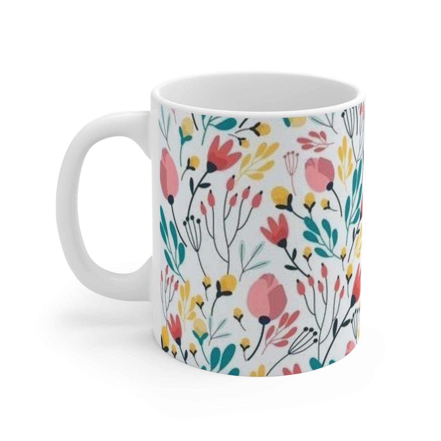 Floral Mug 11oz