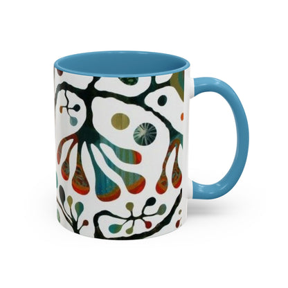 Mug with ink design