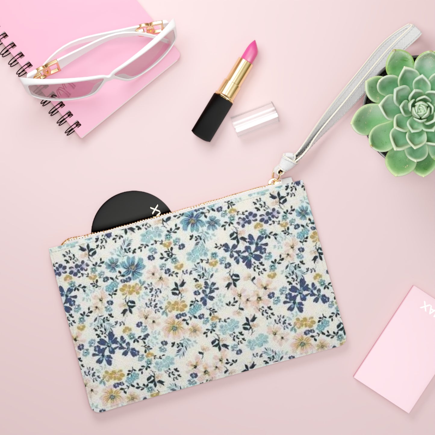 Floral Clutch Bag