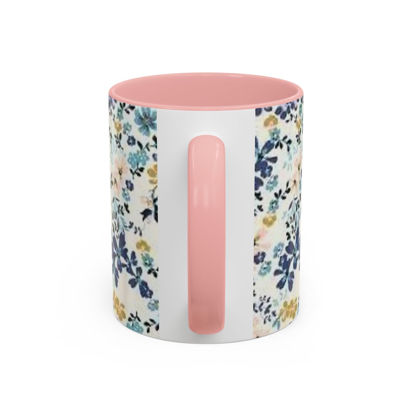 Floral Accent Coffee Mug (11, 15oz)