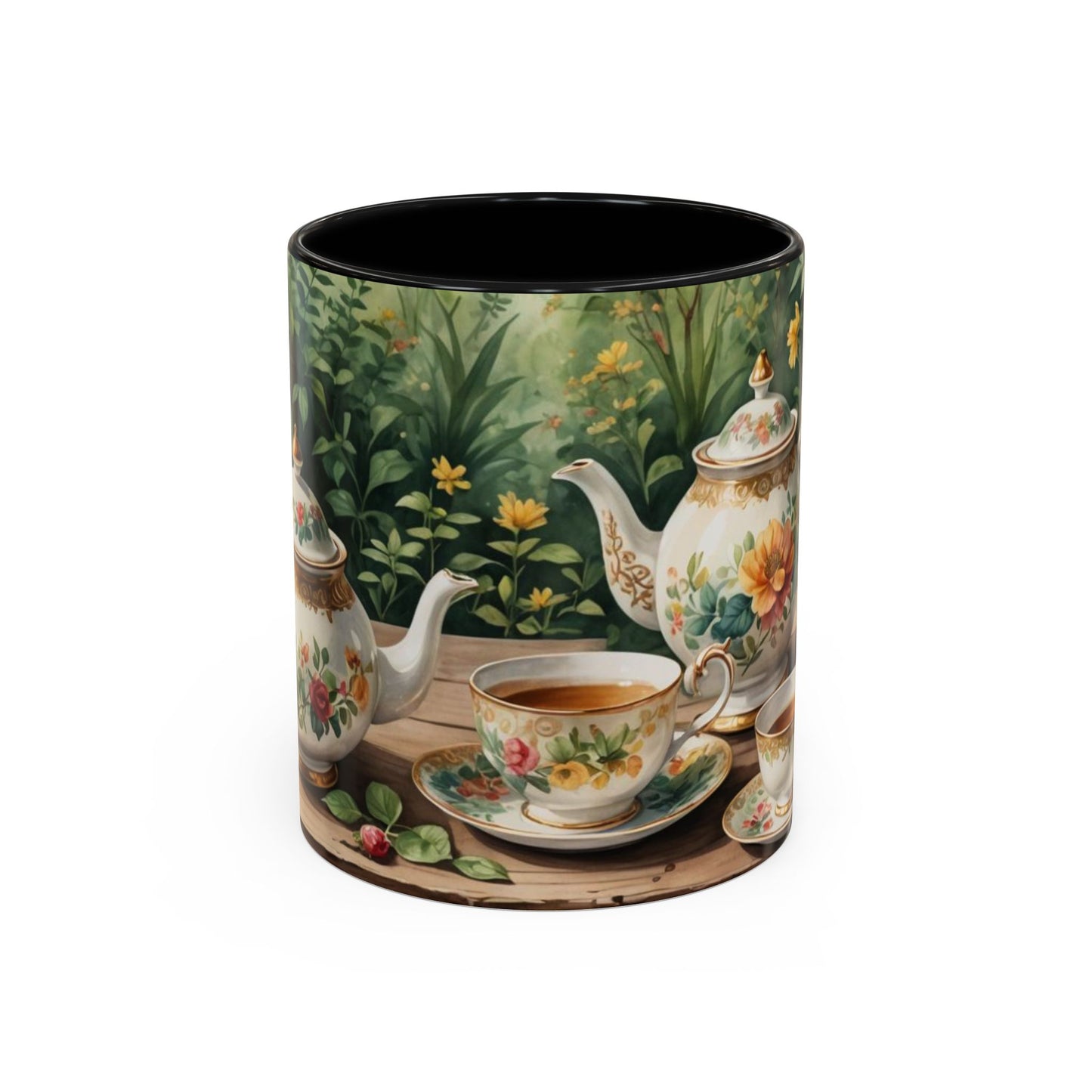 Royal teapot and kettle design mug