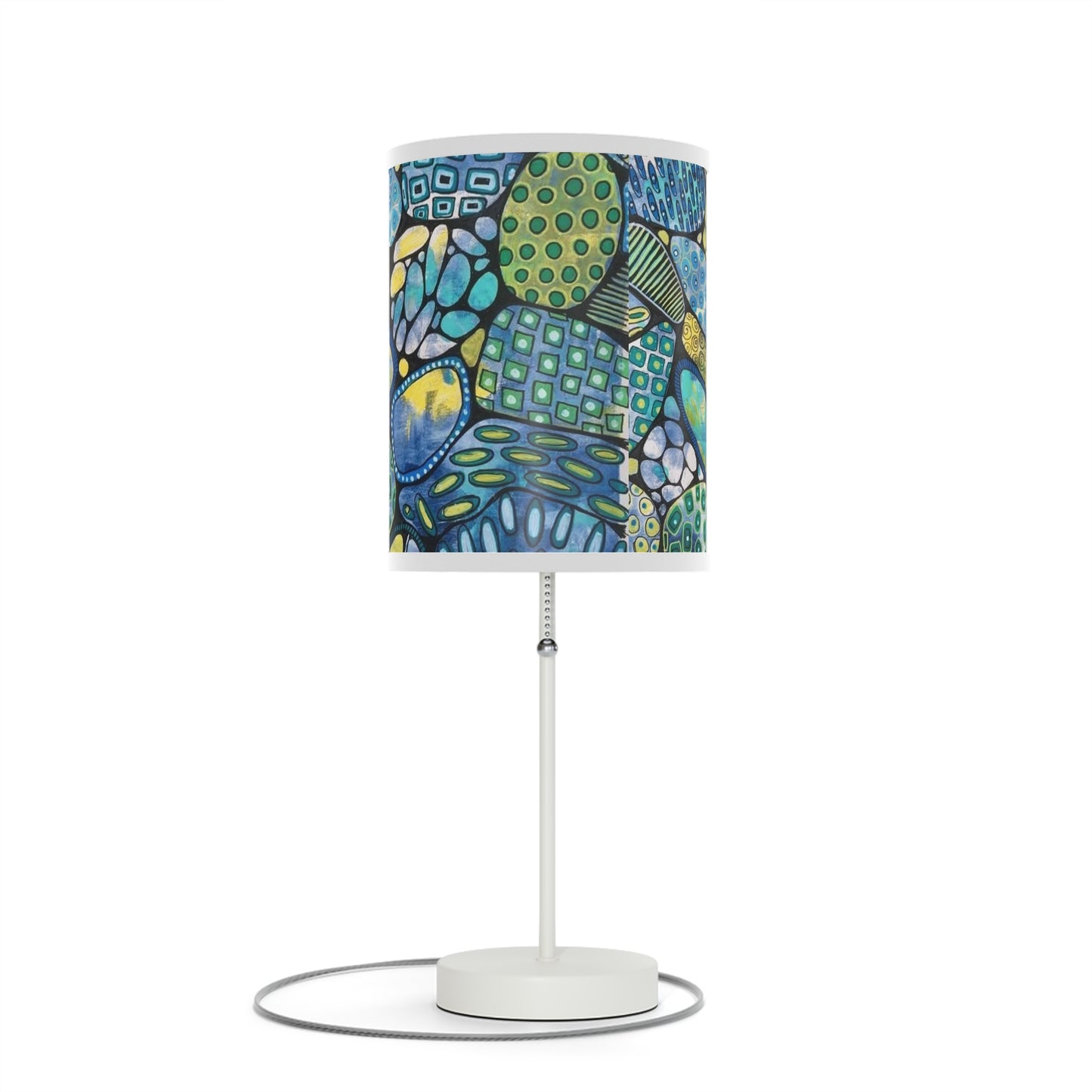 Lamp on a Stand, US|CA plug Marble painting