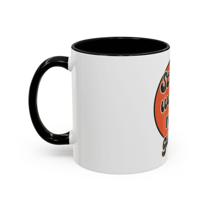 Mug with a strong woman design