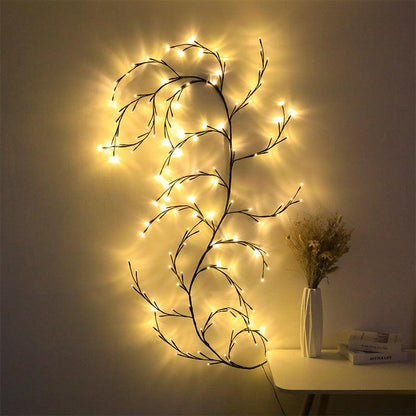 LED Light String Room Decorative Light â€“ Warm White LED Tree Light for Elegant Home Decor - OptiChoice