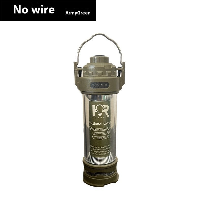 Tactical Camping Lantern Set - Outdoor Ambience Light in Multiple Colors