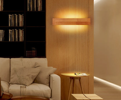 Nordic Modern Wall Lamp | Bathroom Light | LED | Wood | Stylish Design | Easy Installation