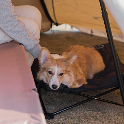 Outdoor Detachable & Washable Pet Folding Bed - Elevated, Durable, and Portable Pet Bed