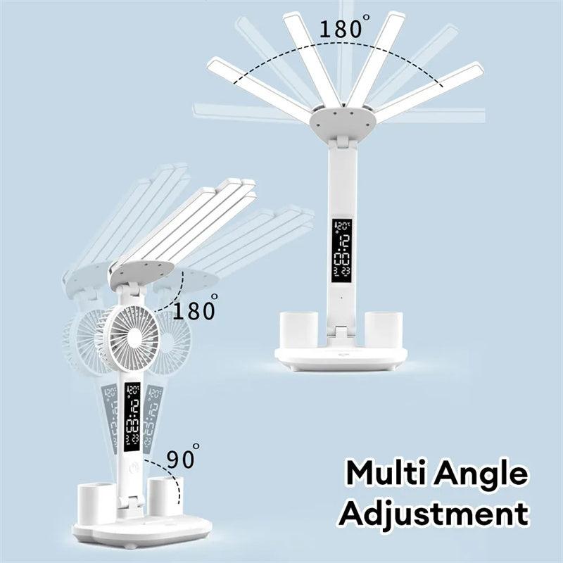 Multifunctional Smart LED Desk Lamp with Display - OptiChoice