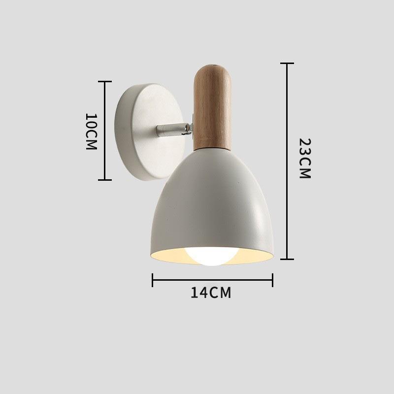 Nordic Creative Makaron Bedside Lamp - Stylish Iron Bedroom Lamp in Multiple Colors