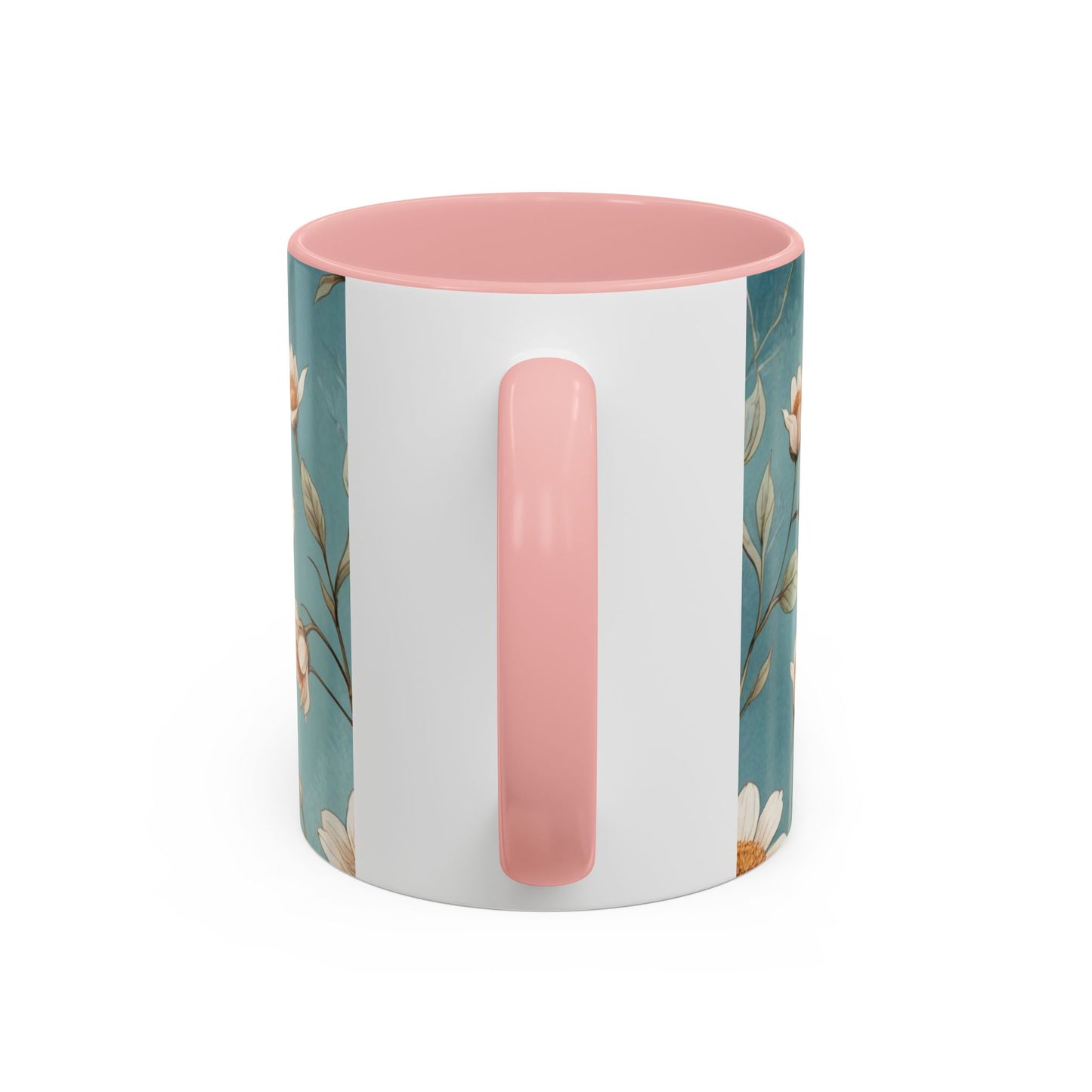 Mug with a design of a bunch of flowers