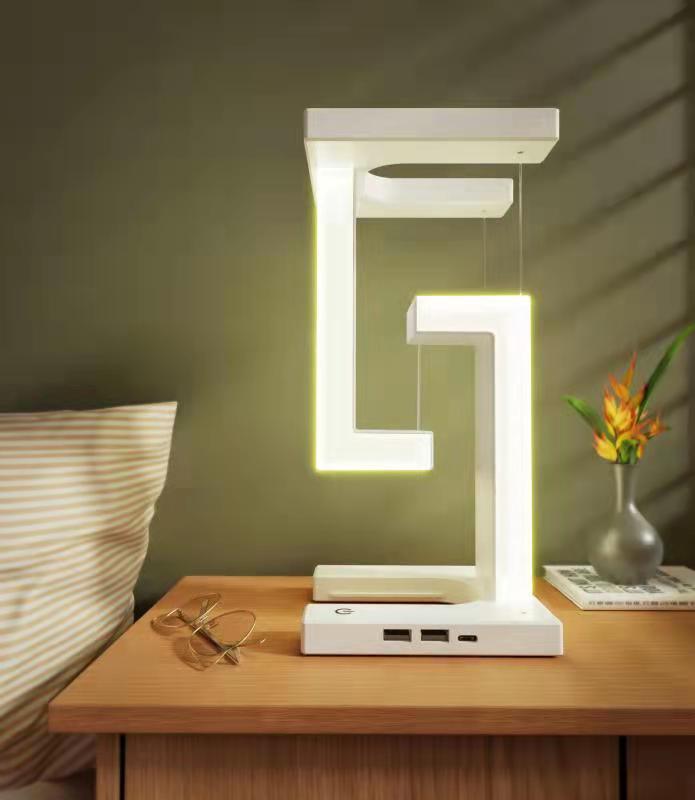 Smartphone Wireless Charging Suspension Table Lamp â€“ Innovative Illumination with Wireless Charging - OptiChoice