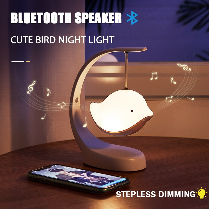 USB Night Light | Sound Machine | Adjustable Lighting | Cute Bird Design | Baby and Adult Friendly