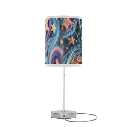 Lamp on a Stand, US|CA plug with star design