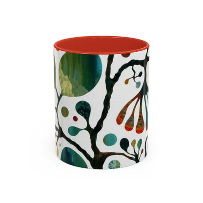 Mug with ink design