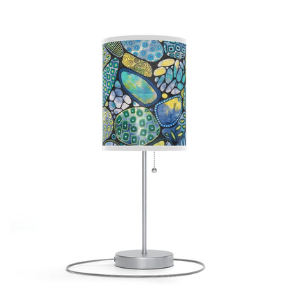 Lamp on a Stand, US|CA plug Marble painting