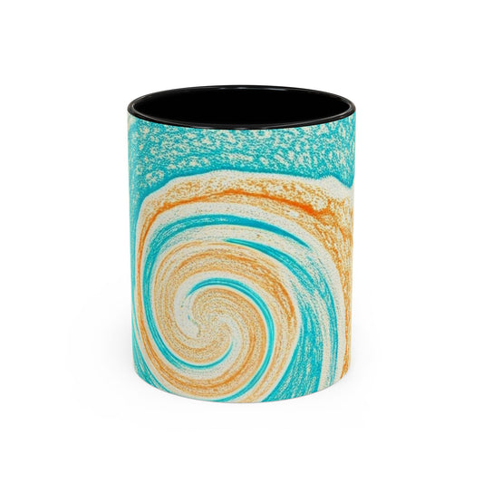 Accent Coffee Mug with watercolor design