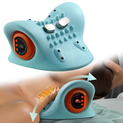 Portable Neck Massager with Heat Therapy and Traction