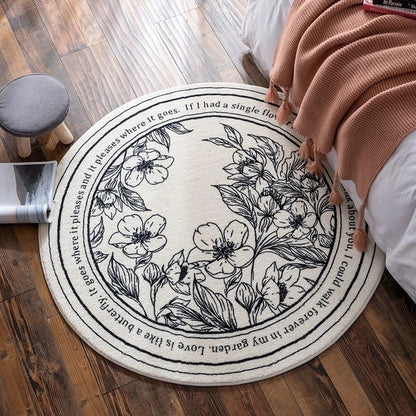 Nordic Round Coffee Table Mat: A Stylish and Functional Addition