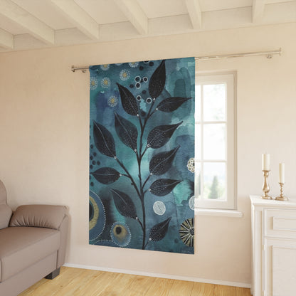 Window Curtains with Tree branch design