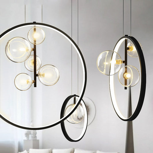 Modern Nordic Bubble Chandelier | LED Lighting | Minimalist Design | Home Decor | Living Room | Dining Room