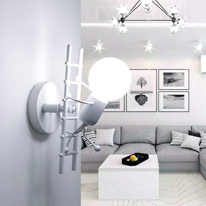 Modern Minimalist Stair-Shaped Wall Lamp | Bedroom | Hallway | LED Lighting | Home Decor