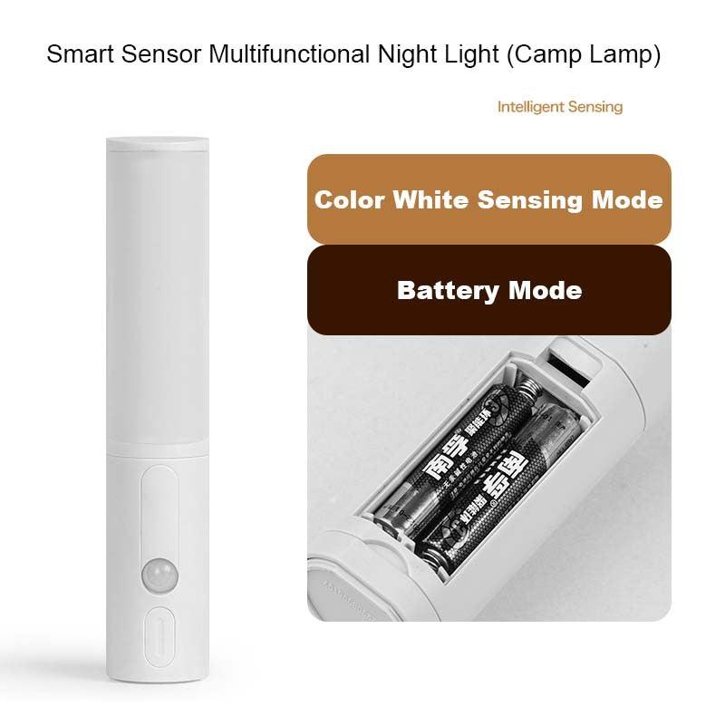 Multipurpose Human Motion Sensor LED Night Light | Rechargeable & Adjustable Color Temperature - OptiChoice