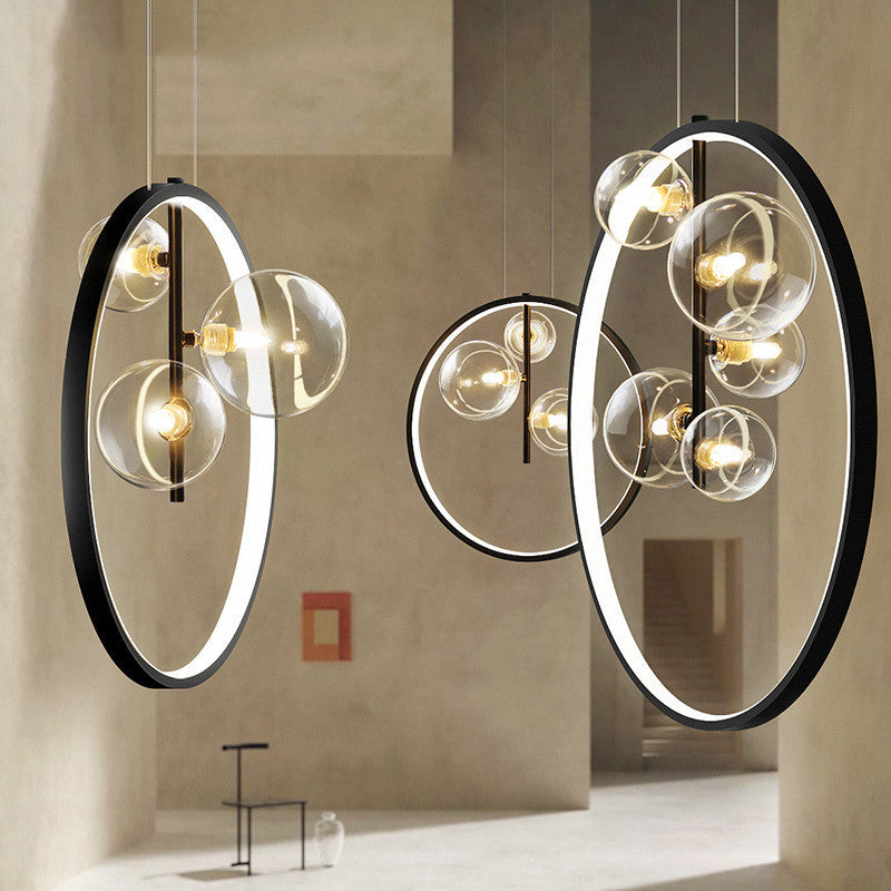 Modern Nordic Bubble Chandelier | LED Lighting | Minimalist Design | Home Decor | Living Room | Dining Room