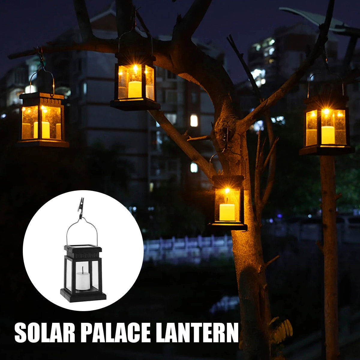 Solar-Powered LED Wall Light- Illuminate Your Outdoor Space