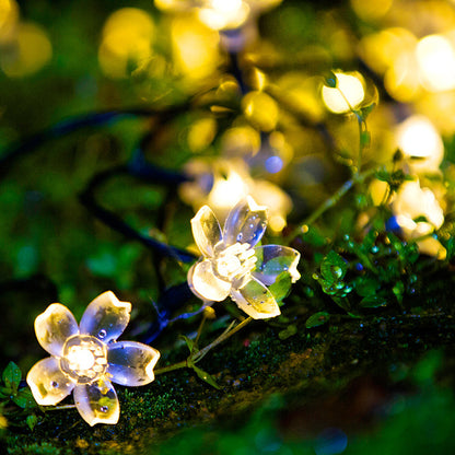 Solar Sakura String Lights- Add a Touch of Elegance