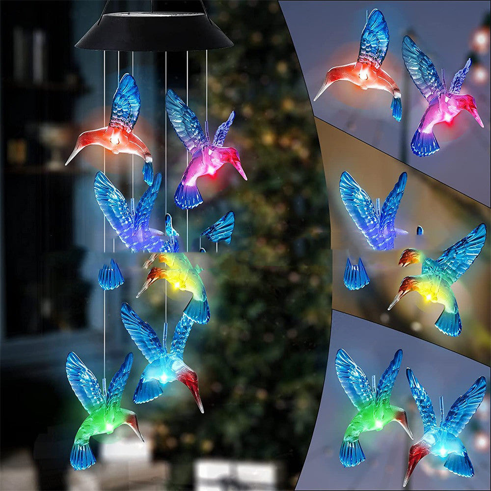 Solar Hummingbird Garden Lights- Add a Touch of Nature