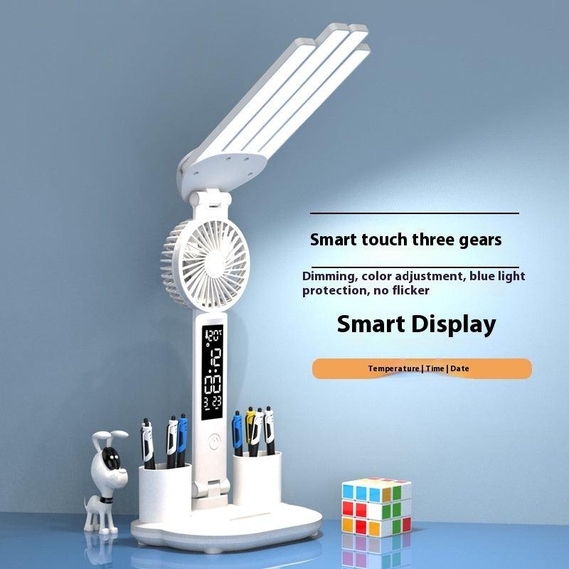 Multifunctional Smart LED Desk Lamp with Display - OptiChoice