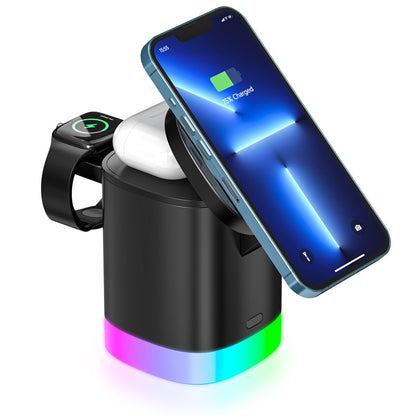 3-in-1 Magnetic Wireless Charging Station