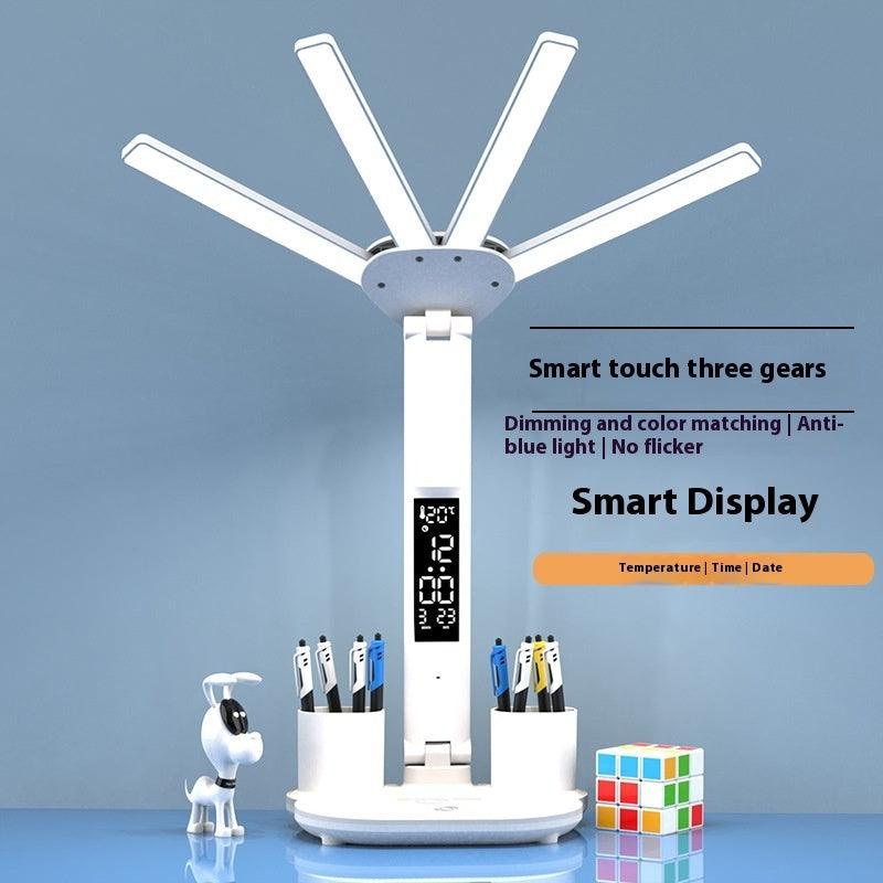 Multifunctional Smart LED Desk Lamp with Display - OptiChoice