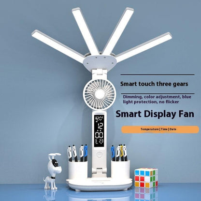 Multifunctional Smart LED Desk Lamp with Display - OptiChoice