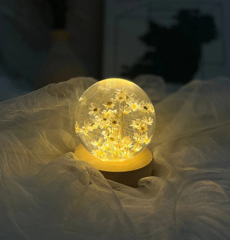 Transparent Atmosphere Decoration Bedroom Bedside Lamp