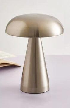 Mushroom Rechargeable LED Table Lamp - Touch-Control Night Light with Elegant Vintage Design - OptiChoice