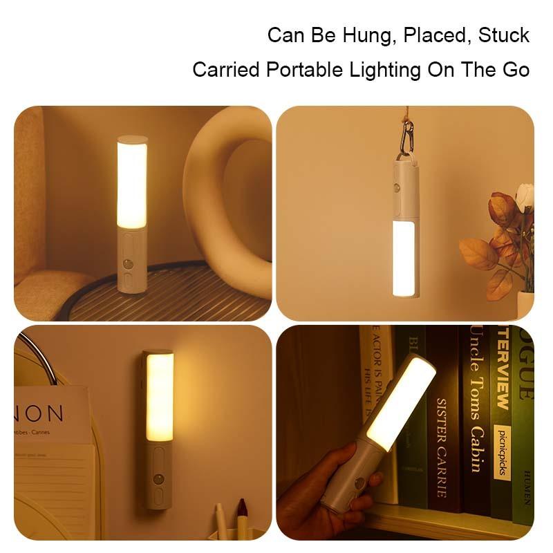 Multipurpose Human Motion Sensor LED Night Light | Rechargeable & Adjustable Color Temperature - OptiChoice