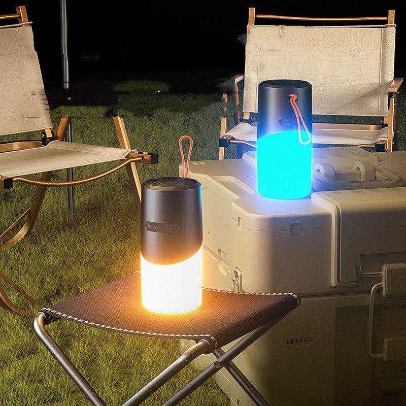 Outdoor Portable Wireless Bluetooth Speaker with RGB Lights – 5W, Bluetooth 5.3, Long Battery Life - OptiChoice