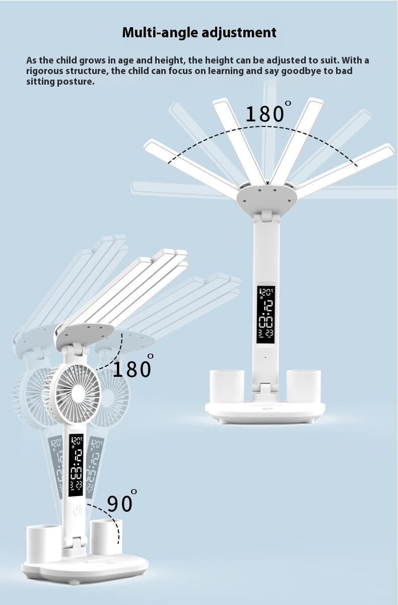 Multifunctional Smart LED Desk Lamp with Display - OptiChoice