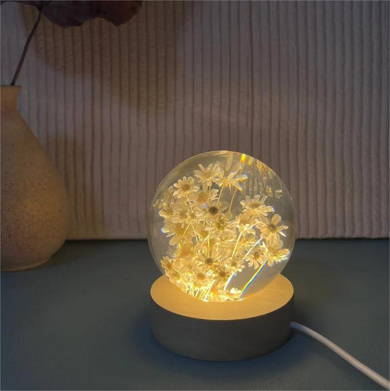 Transparent Atmosphere Decoration Bedroom Bedside Lamp