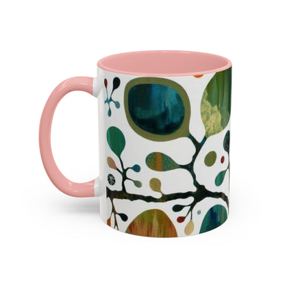 Mug with ink design