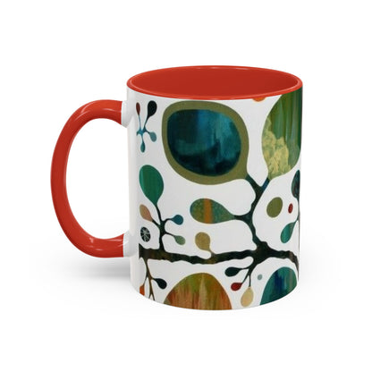 Mug with ink design