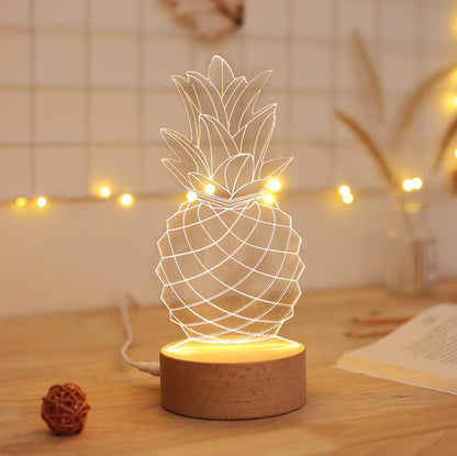 Stylish Pineapple Table Lamp â€“ A Touch of Elegance and Fun - OptiChoice