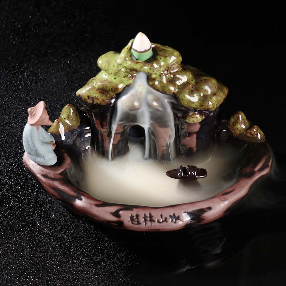 Backflow Incense Burner-Create a Serene Atmosphere