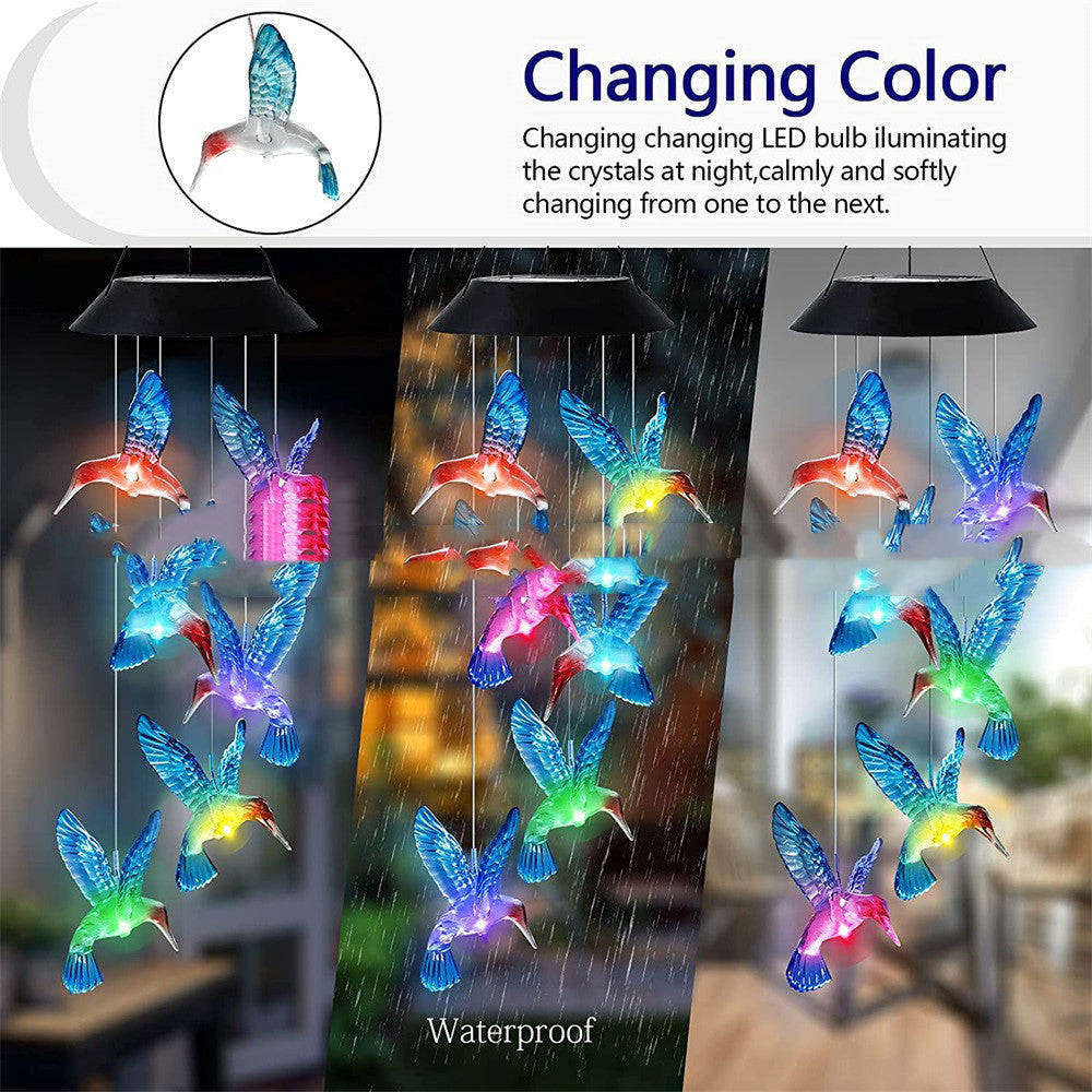 Solar Hummingbird Garden Lights- Add a Touch of Nature