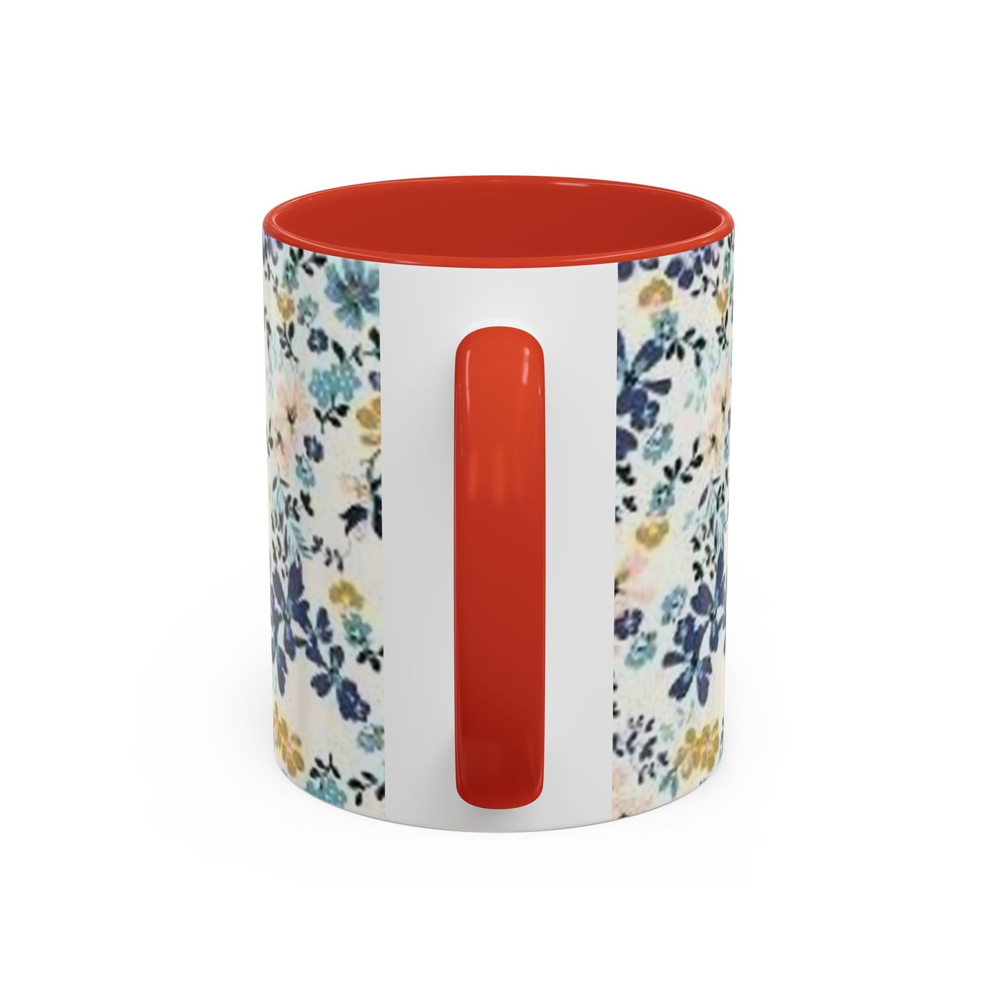 Floral Accent Coffee Mug (11, 15oz)